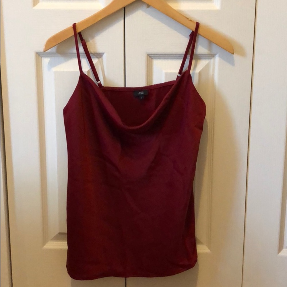 River Island red cami top - UK size 6 (US size 2)